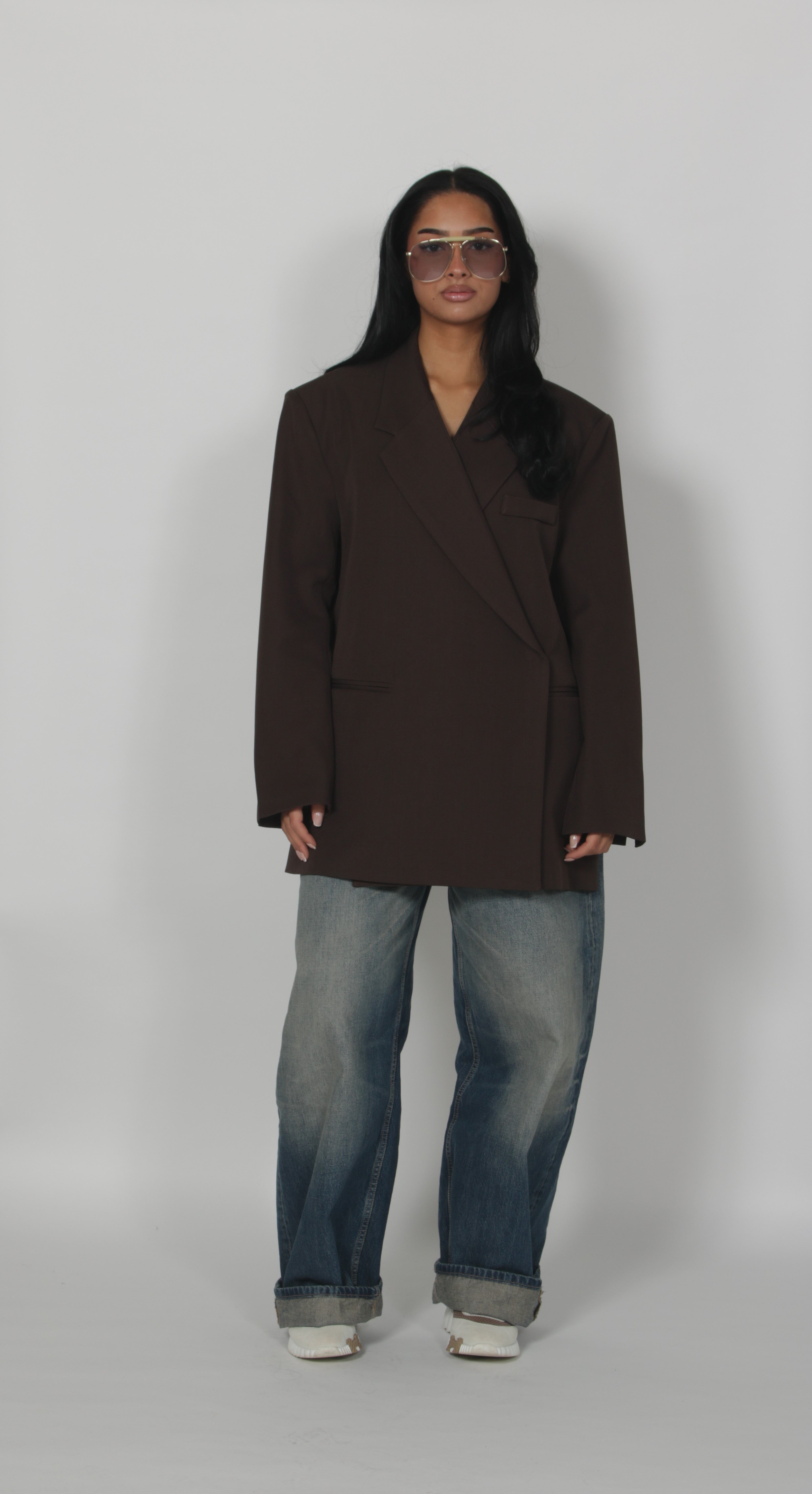 Jess blazer Brown