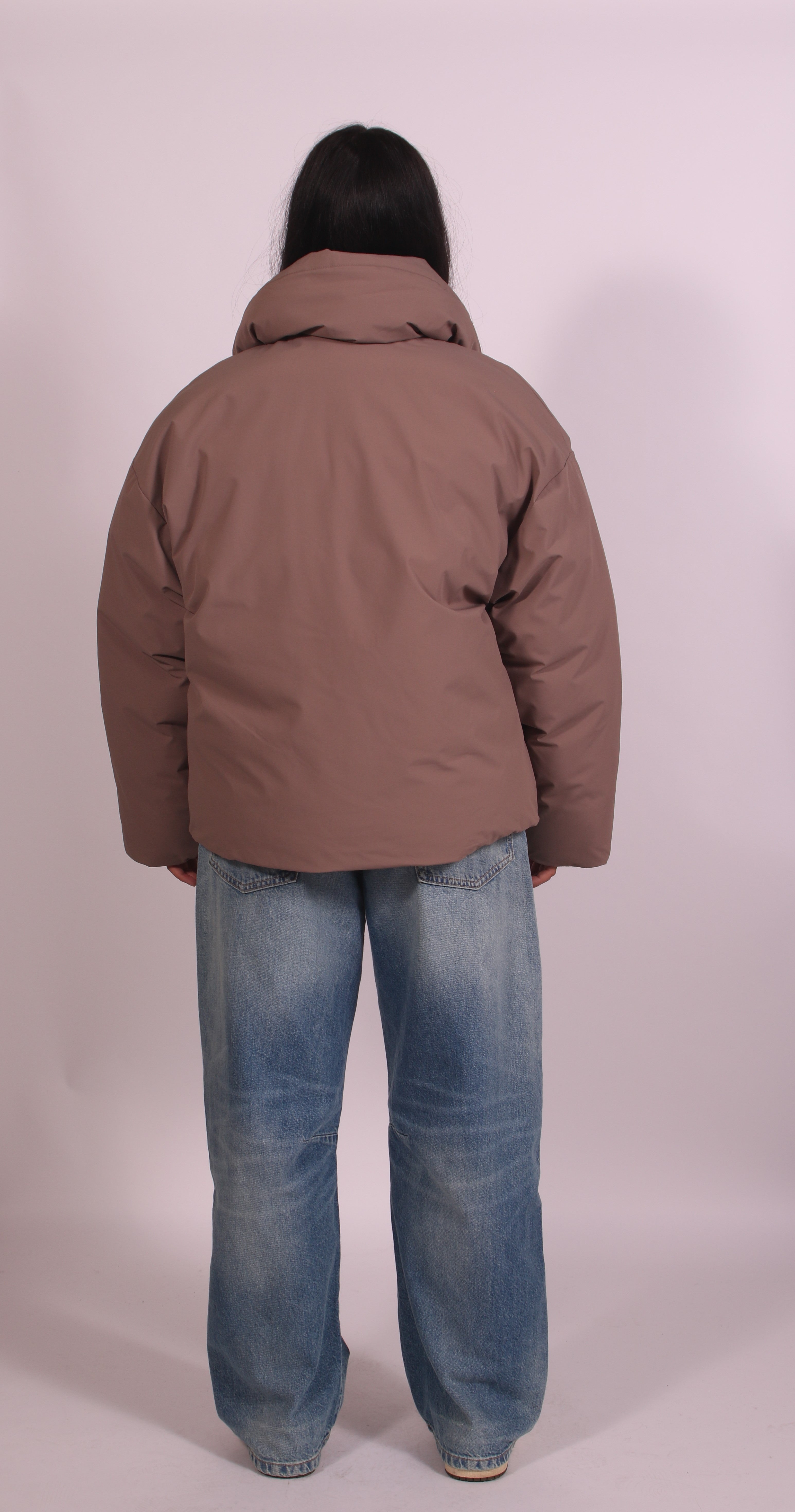 Huda Puffer Taupe