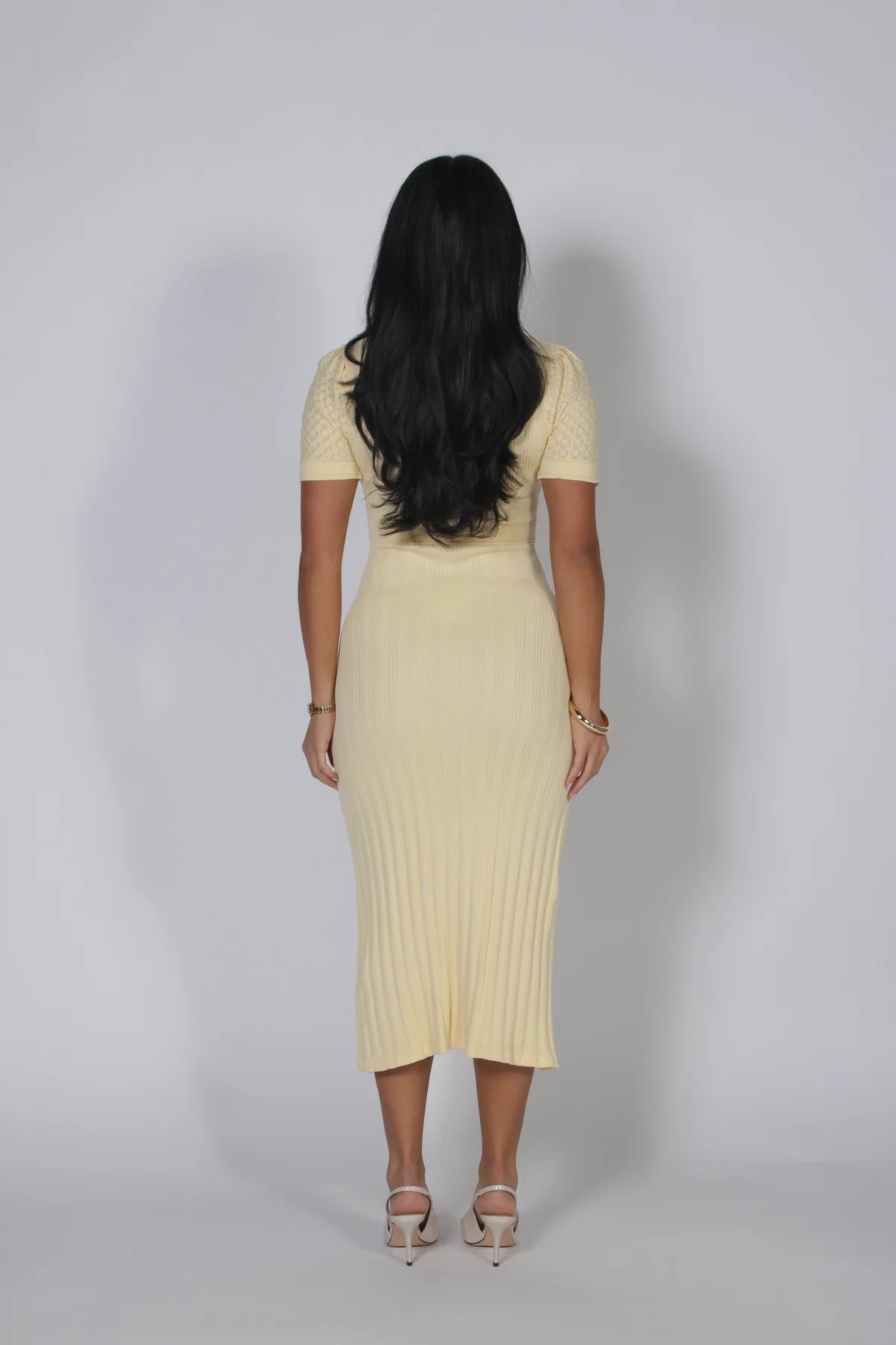 Sandra dress Yellow