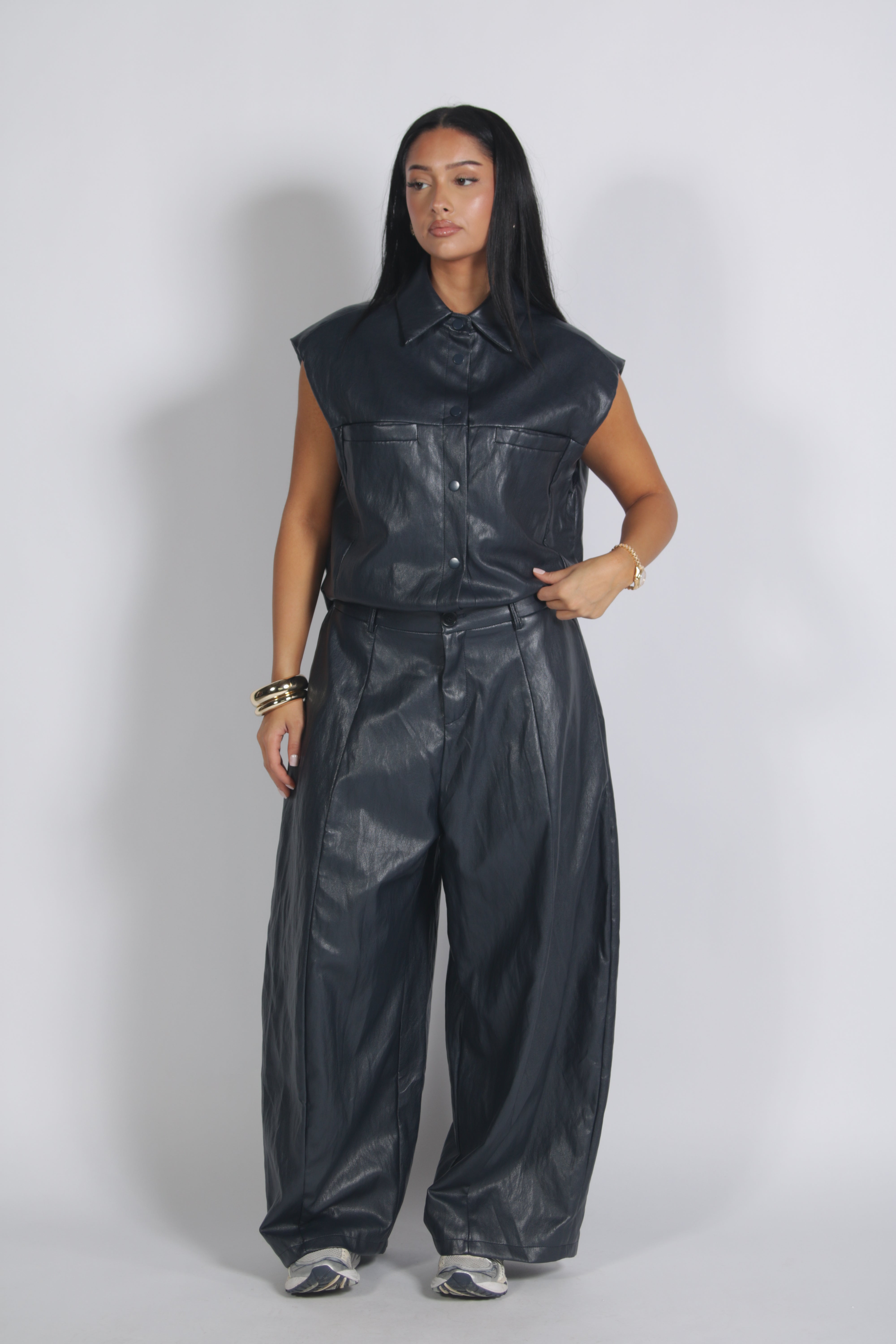 Amber gilet Navy