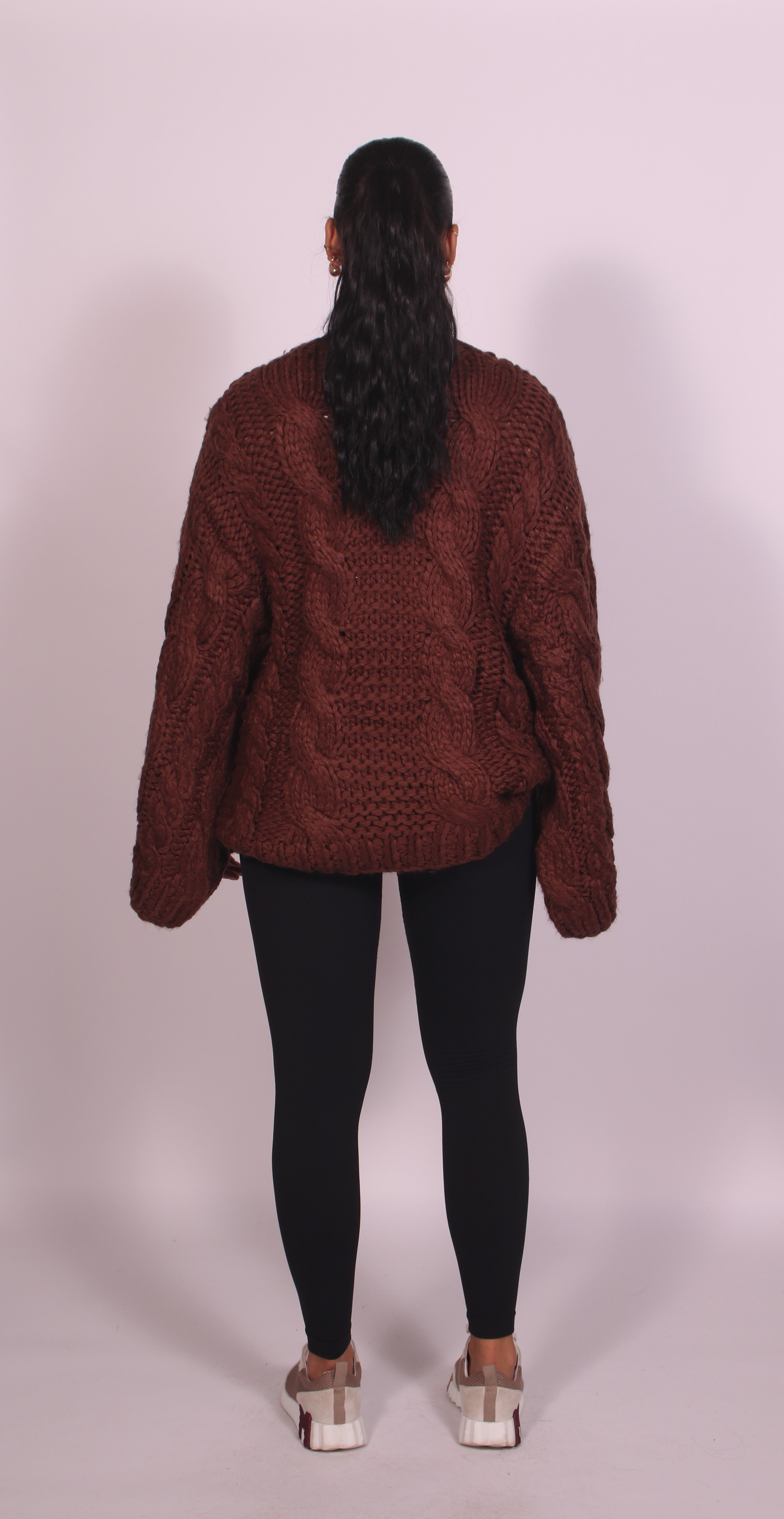 Exclusive handmade sweater Brown