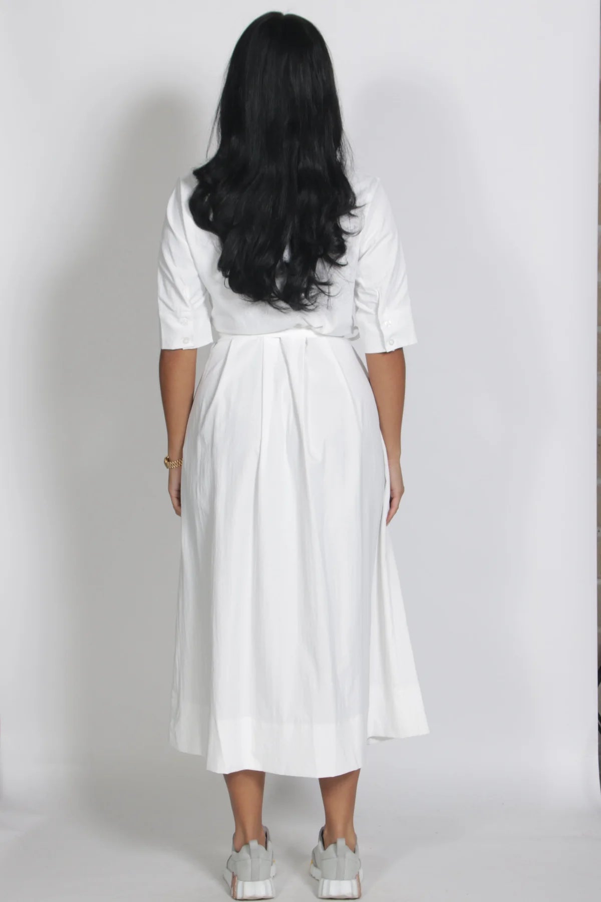 Lara Dress White