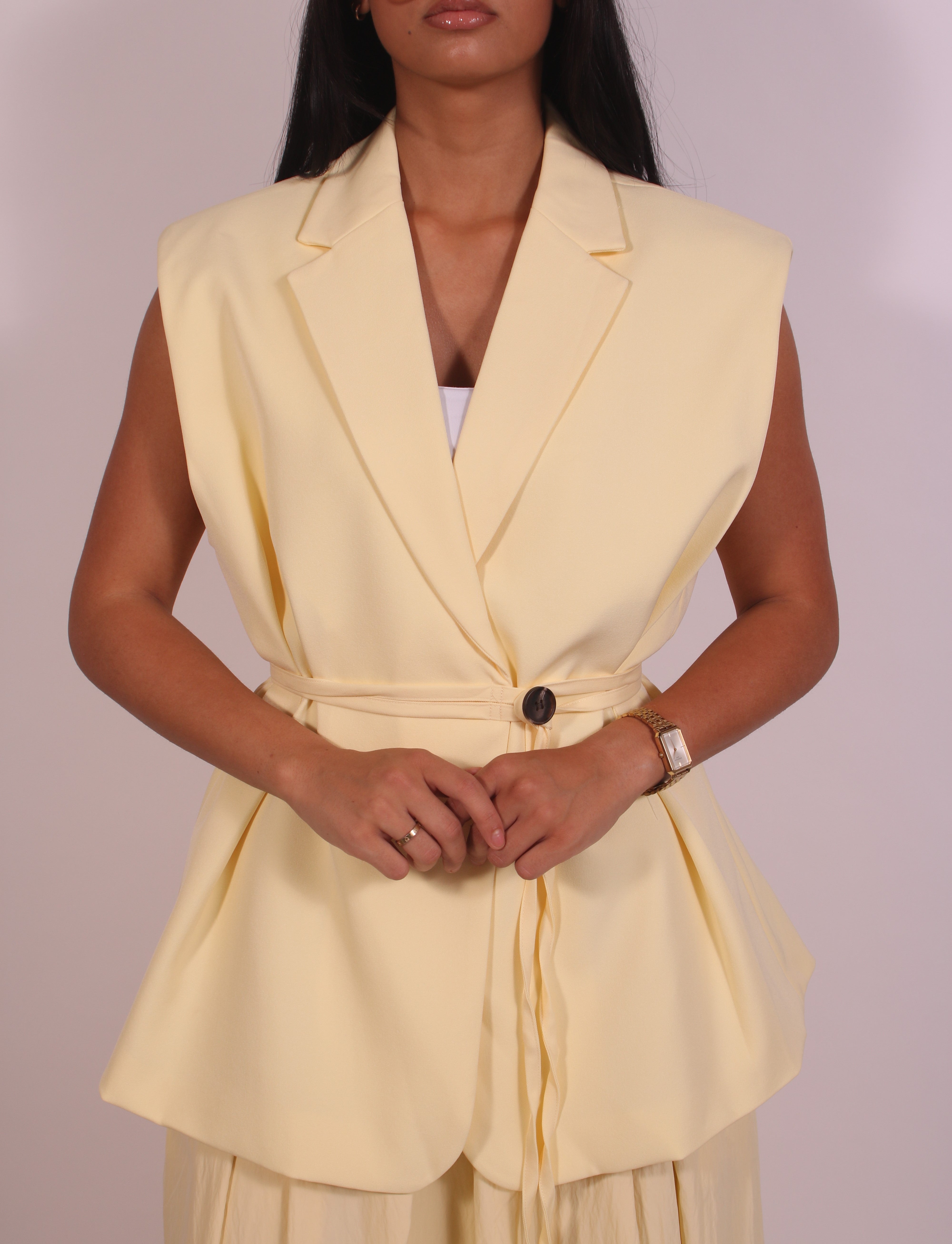 Lucy Gilet Butteryellow 